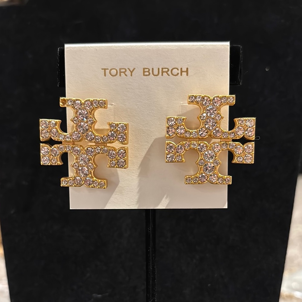 Tory Burch Logo Earrings